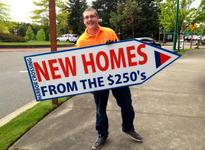 Sign Spinner in Tacoma, Seattle and Bellevue
