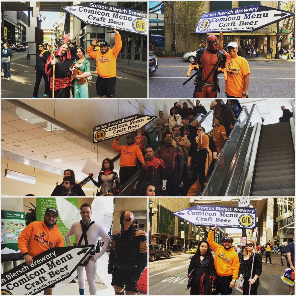 Seattle Sign Spinners at Emerald City Comicon | tacoma | Olympia | Everett.jpg