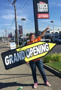 Seattle Sign Spinners promote Milam Mazda in Puyallup. The Best Sign Spinners in Seattle, Miami, Los Angeles and Portland