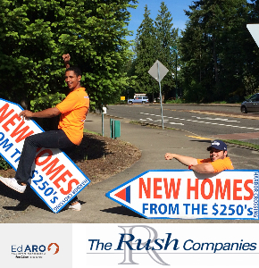 Sign Spinners in Seattle Los Angeles Gig Harbor