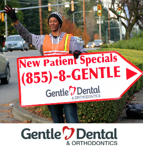 Gentle Dental Sign Spinner