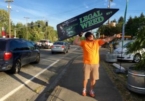 Sign Spinners in Seattle Promote Snoop Dog Meet & Greet | signspinnerads.com seattle